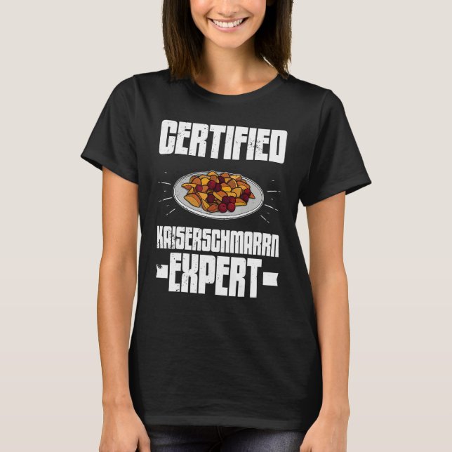 Kaiserschmarrn Pancakes Sweets Cuisine Austria_4 T Shirt (Framsida)