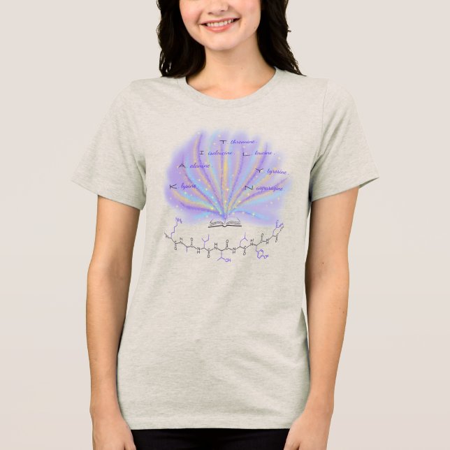 KAITLYN peptid, magisk bok, anpassad text T Shirt (Framsida)