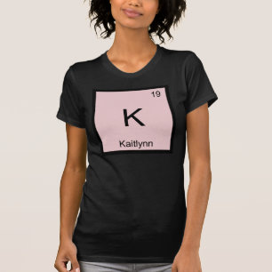 Kaitlynn Namn Kemi Element Periodiska Systemet Tee