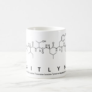 Kaitlynn peptide namn mugg