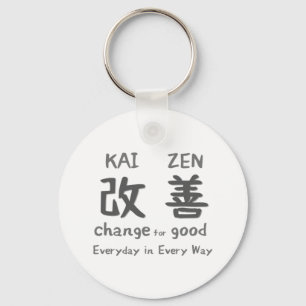 Kaizen - Byt för Bra - Varje dag Nyckelring