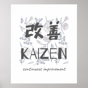 Kaizen - Fortlöpande förbättring Poster