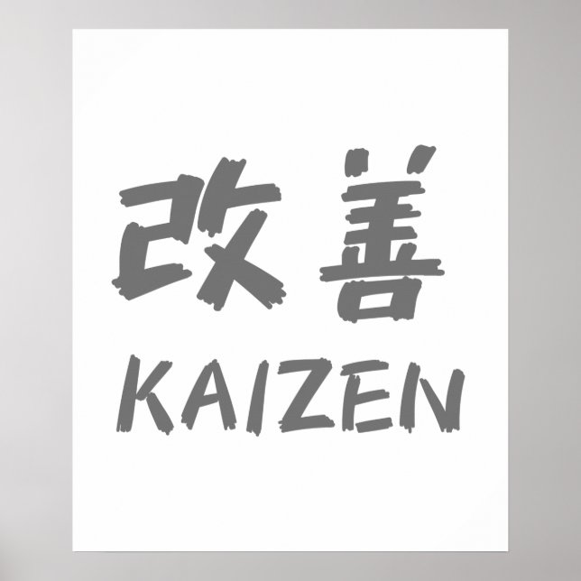 Kaizen Poster (Framsidan)
