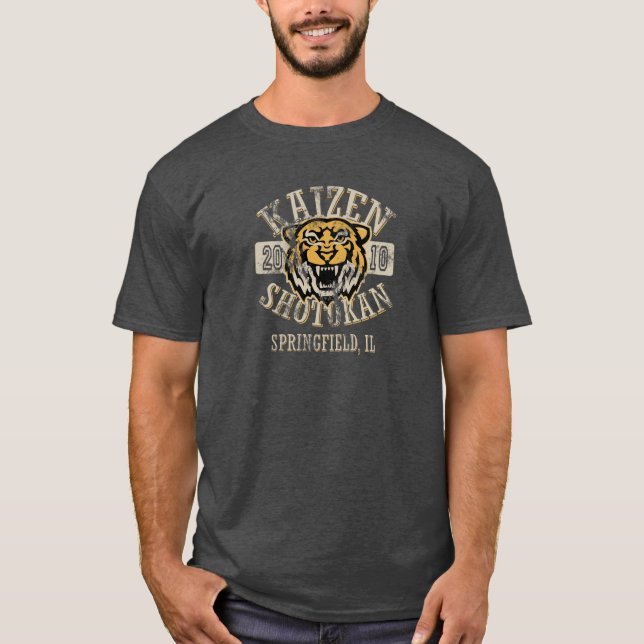 Kaizen Shotokan högskola Tee Shirt (Framsida)