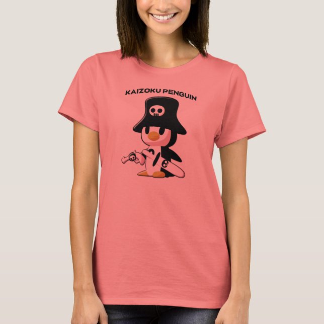 Kaizoku Penguin T Shirt (Framsida)