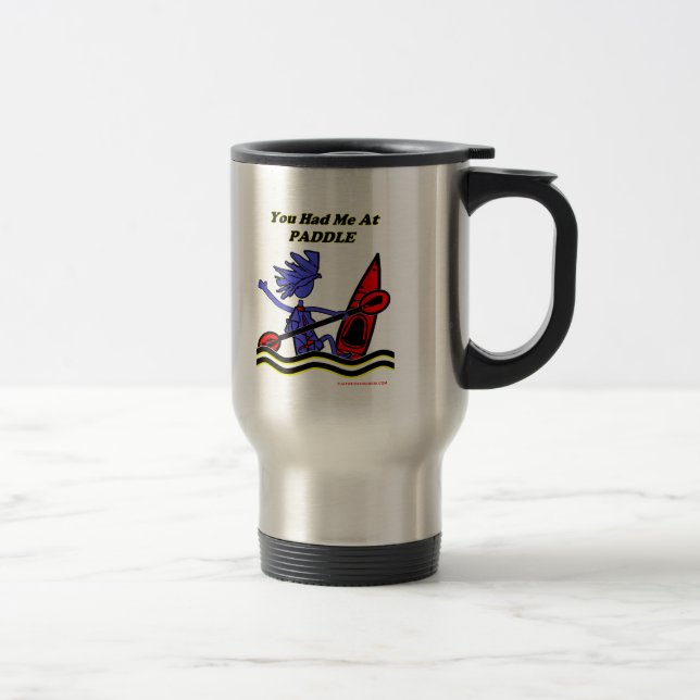 Kajak: Du hade mig på att paddla Resemugg (Höger)