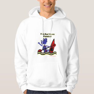 Kajak: Du hade mig på att paddla Sweatshirt Med Luva