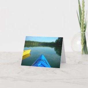 Kajak Notecard Kort