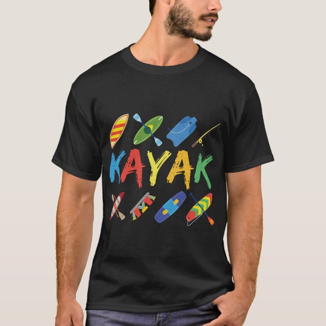Kajak T Shirt (Framsida)