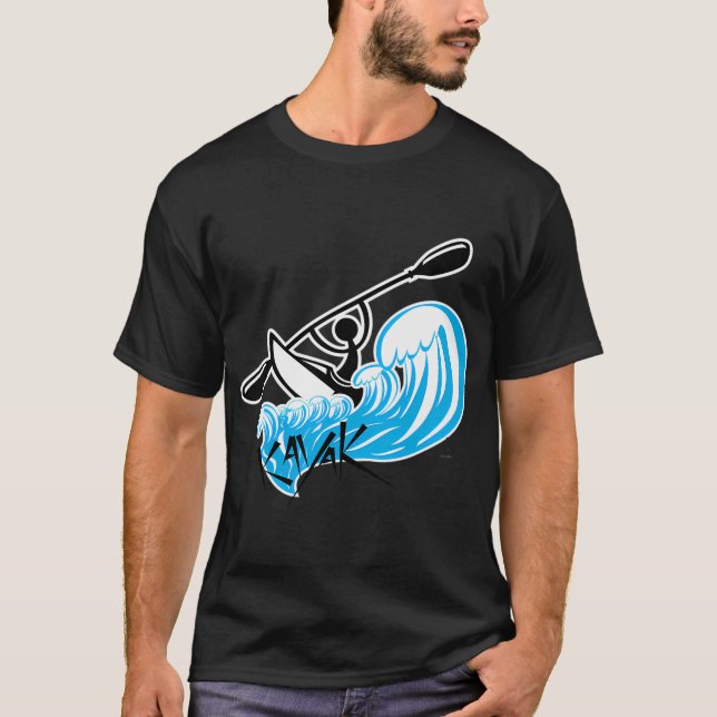Kajak T Shirt (Framsida)