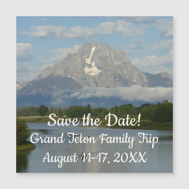 Kajakåkning i Grand Teton National Park (Framsida)