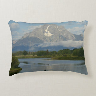 Kajakåkning i Grand Teton National Park Prydnadskudde