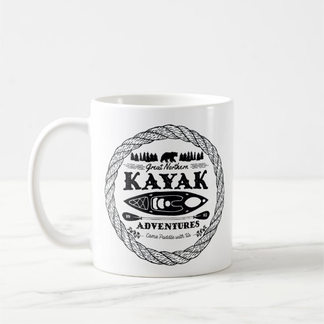 Kajakäventyr Kaffemugg (Vänster)