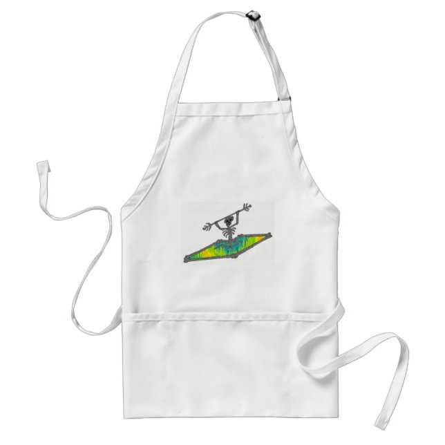 Kajaken benar ur våglängd förkläde (Framsidan)