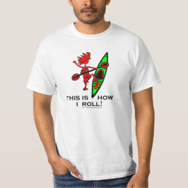 Kajaken detta är hur jag rullar II Tee Shirt