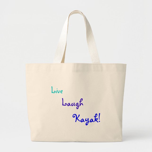 Kajaken hänger lös jumbo tygkasse (Framsidan)