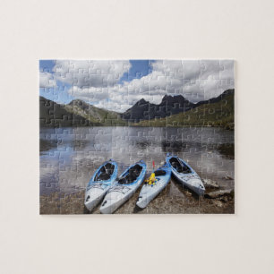 Kajaker, Cradle Mountain och Dove Lake, Cradle Pussel