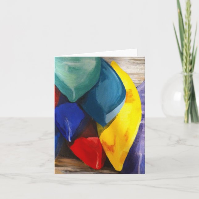 Kajaker Notecard Kort (Framsida)