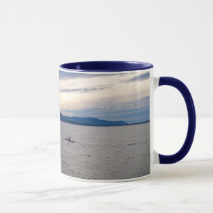 KAJAKER PÅ BELLINGHAM-FJÄRDEN MUGG