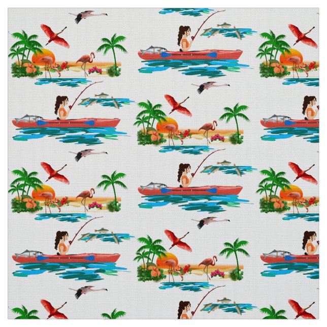 Kajakfisketyg Tyg (Provkarta)