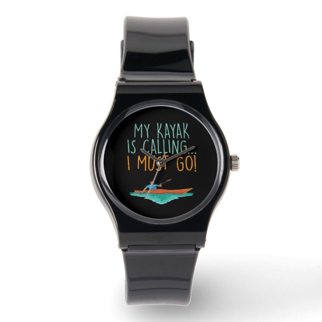 Kajaking Kajak Present Armbandsur (Framsida)