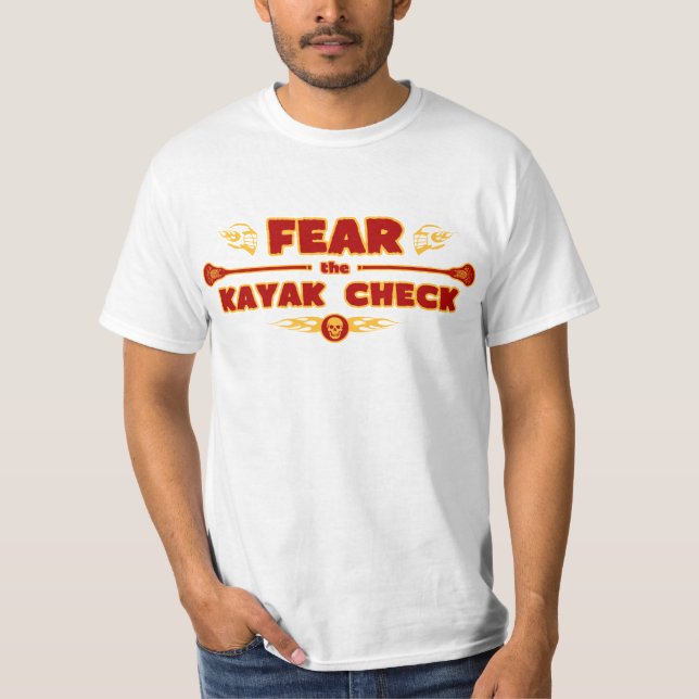 Kajakkontroll Tee Shirt (Framsida)