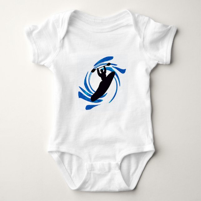 Kajaklägenhetsnurr T Shirt (Framsida)