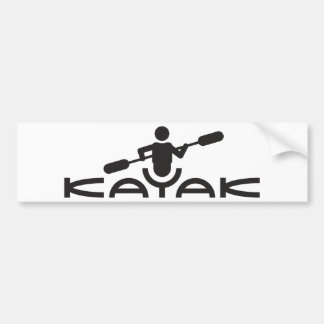 Kajaklogotypbildekal Bildekal