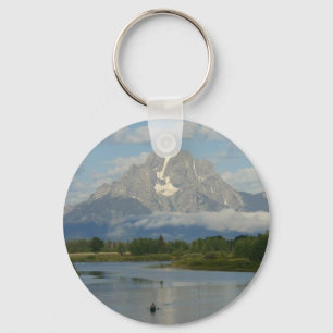 Kajakpaddling i Grand Teton National Park Nyckelring