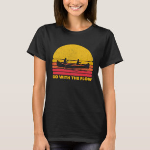 Kajakpaddling Kanot Meditation Flöde Kajak T Shirt