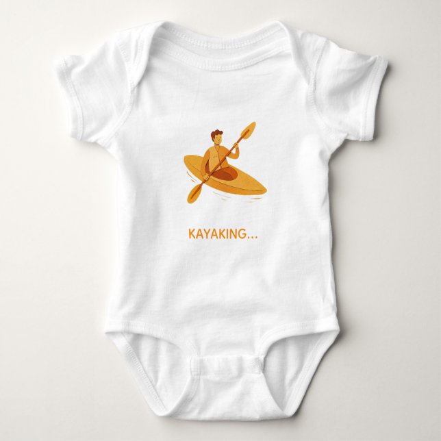 Kajakpaddling T Shirt (Framsida)