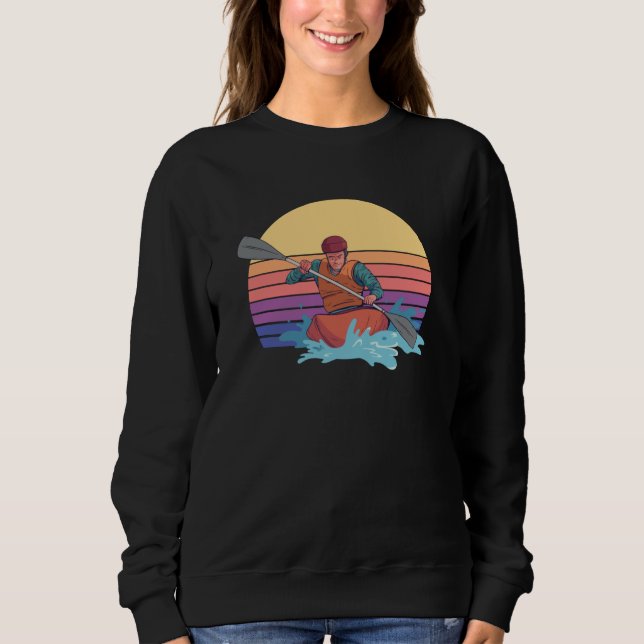 Kajakpadling Kanotsegling T Shirt (Framsida)