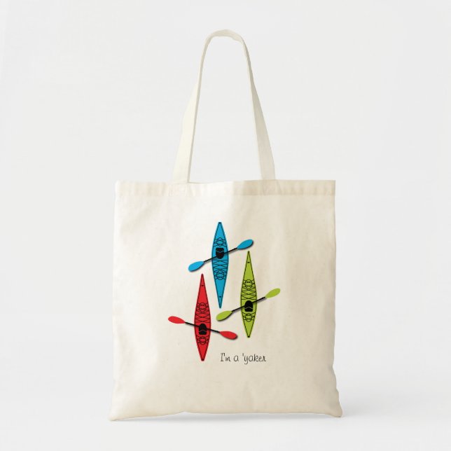 kajaktotot hänger lös tygkasse (Framsidan)