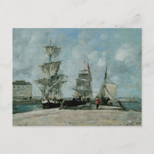 Kajen i Honfleur Vykort