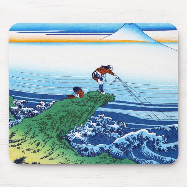 Kajikazawa i Kai-provinsen Hokusai Katsushika Musmatta (Framsidan)