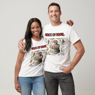 Kaka designen Klocka det lätt T Shirt