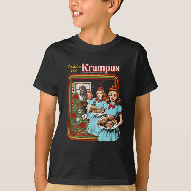 Kaka för Krampus jul  T Shirt (Framsida)