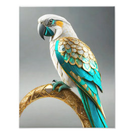 KAKA MOTU Parrot Island Continental Is Lemuria Fototryck