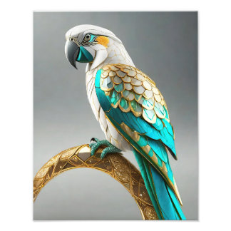 KAKA MOTU Parrot Island Continental Is Lemuria Fototryck