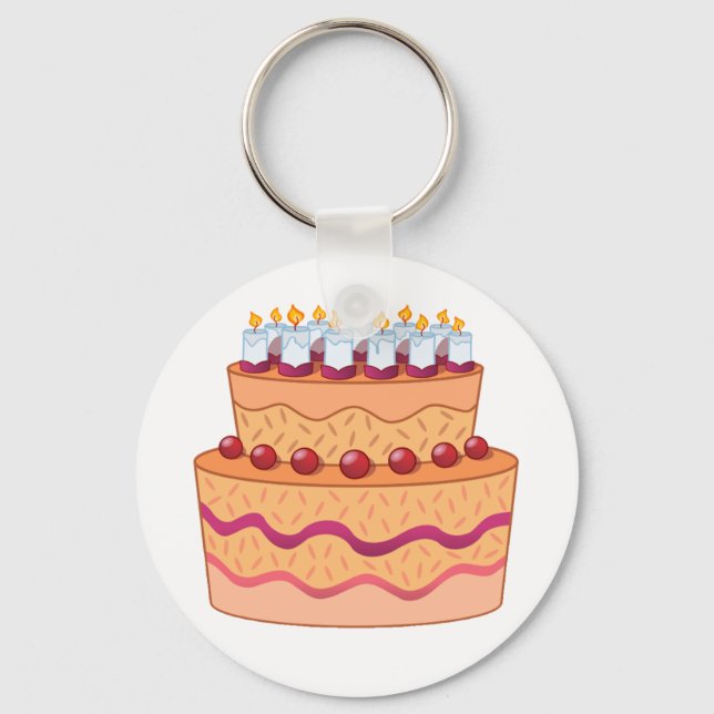 Kaka-nyckelkedja Nyckelring (Framsida)