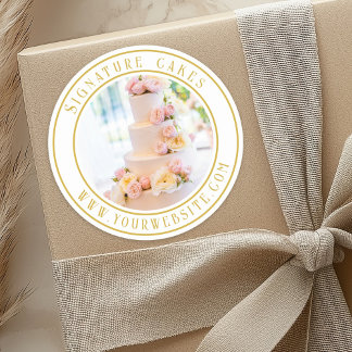 Kaka packningsetikett runt klistermärke