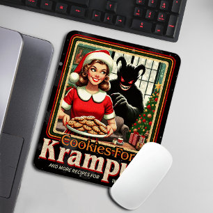 Kaka till Krampus God Jul Krampus Skräck Musmatta