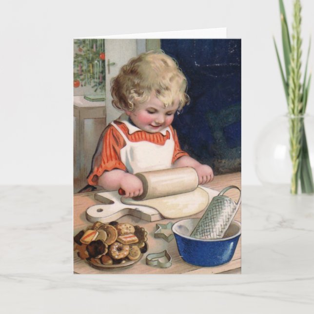 "Kakabakning" julkort Helgkort (Framsida)