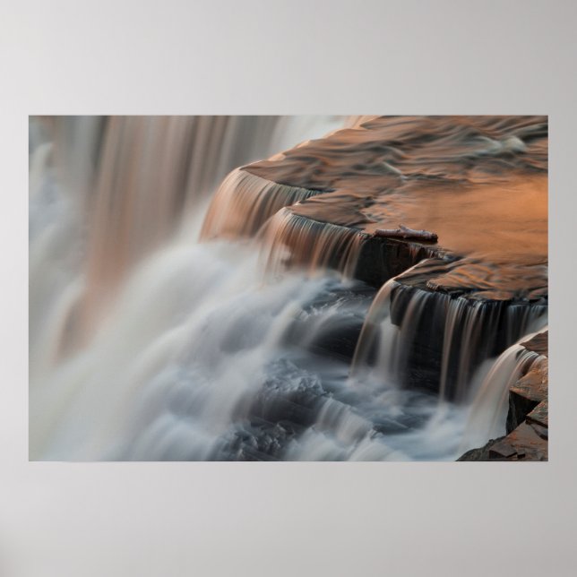 Kakabeka Falls närbild Poster (Framsidan)
