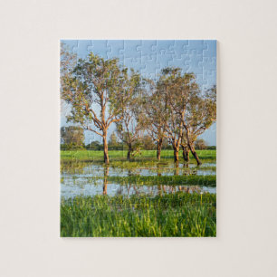 Kakadu billabong Northern Territorial Australia Pussel