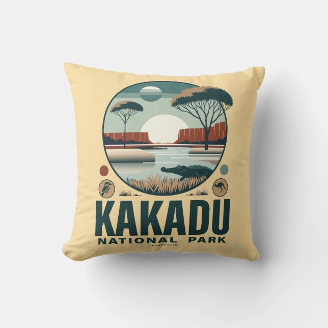 Kakadu nationalpark Australien Kudde (Framsida)