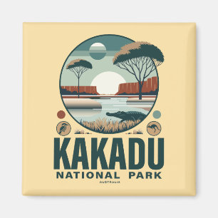 Kakadu nationalpark Australien Magnet