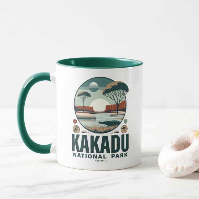 Kakadu nationalpark Australien Mugg (Med munk)