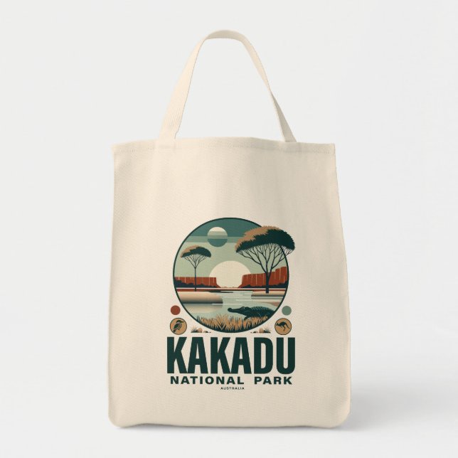 Kakadu nationalpark Australien Tygkasse (Framsidan)