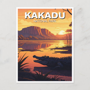 Kakadu nationalpark Australien Vykort